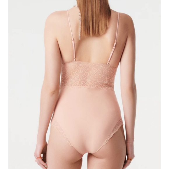 Icone Body Sorbetto Bodysuit Lingerie Peach Small NWT - Picture 5 of 9